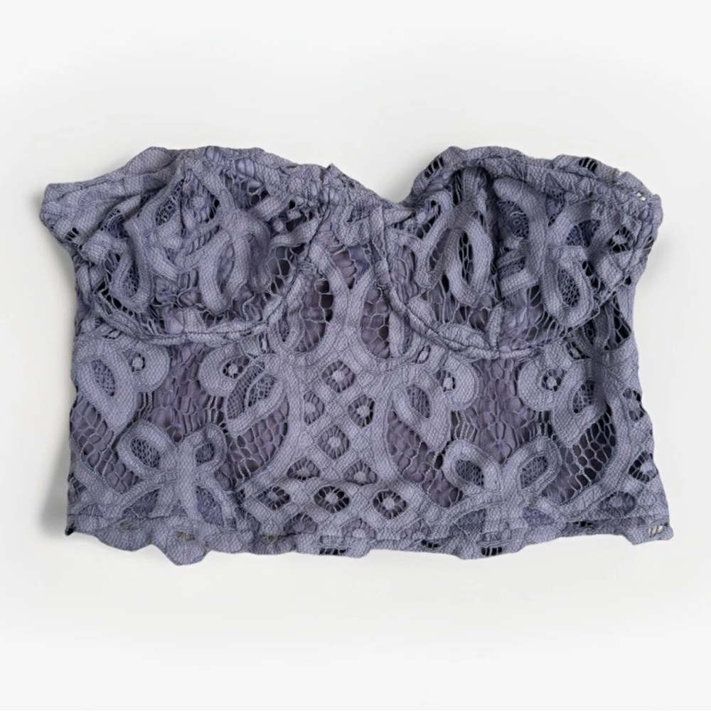 Free People Women’s Adella Lace Corset Bra Top